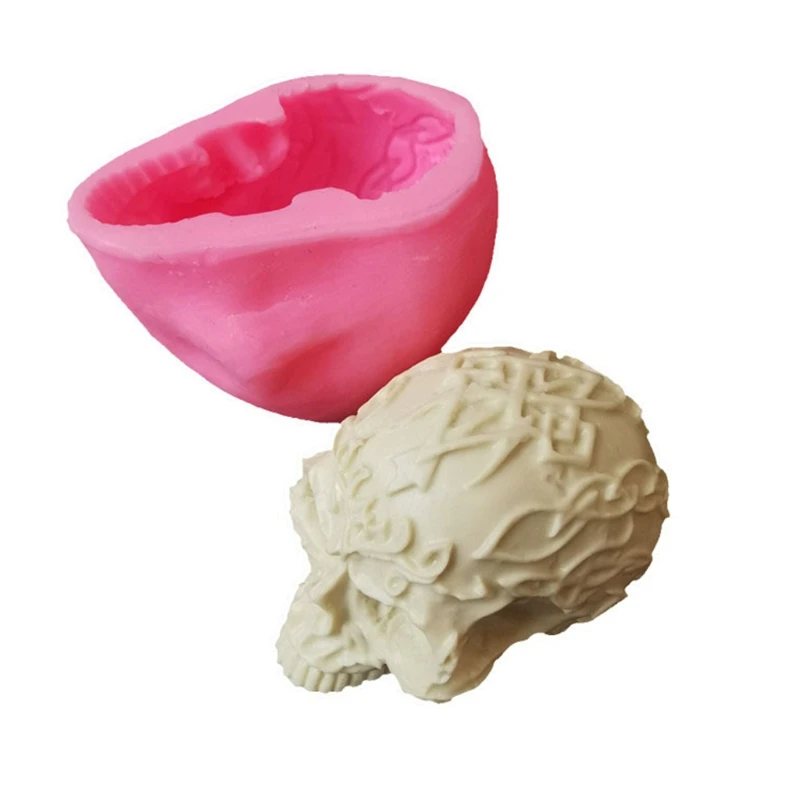 

Форма в виде черепа для Хэллоуина, форма в виде свечи с европейскими и американскими классическими иероглифами, форма для ароматизированны...