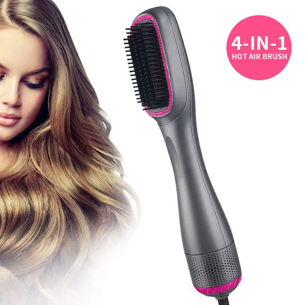 

Hair Dryer Professional One Step Hair Brushes & Volumizer Hair Straightener Styling Brush Negative Ion Comb Blow Hot Air Brush