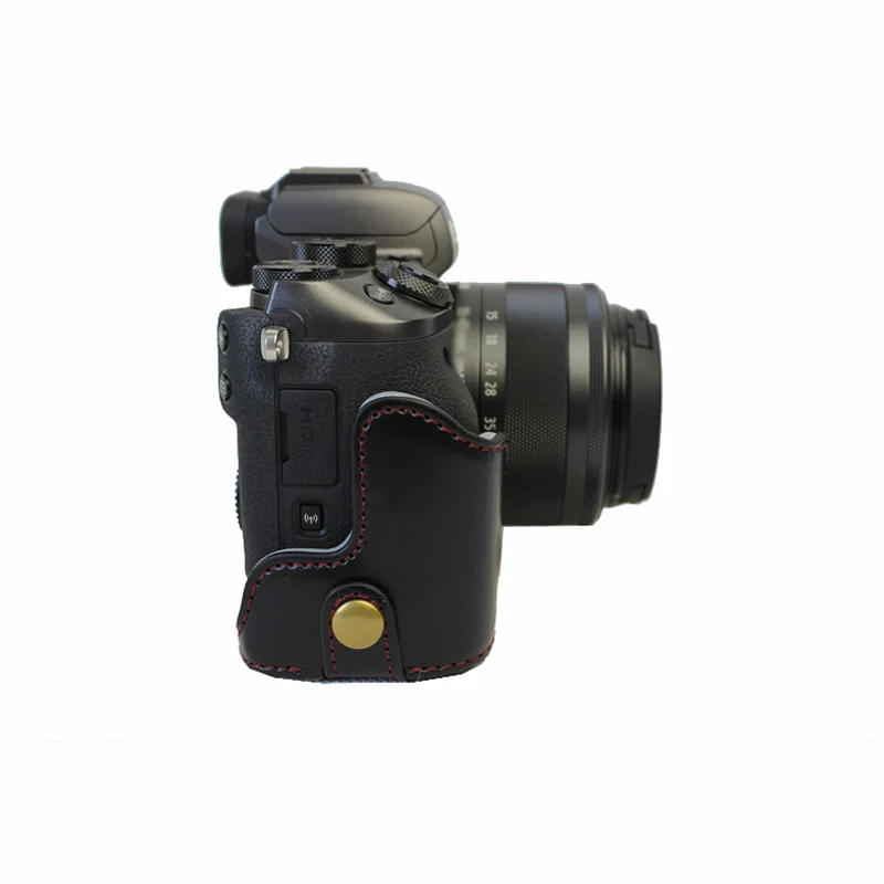 Портативный Pu кожаный чехол защитный половина тела основание для цифровой