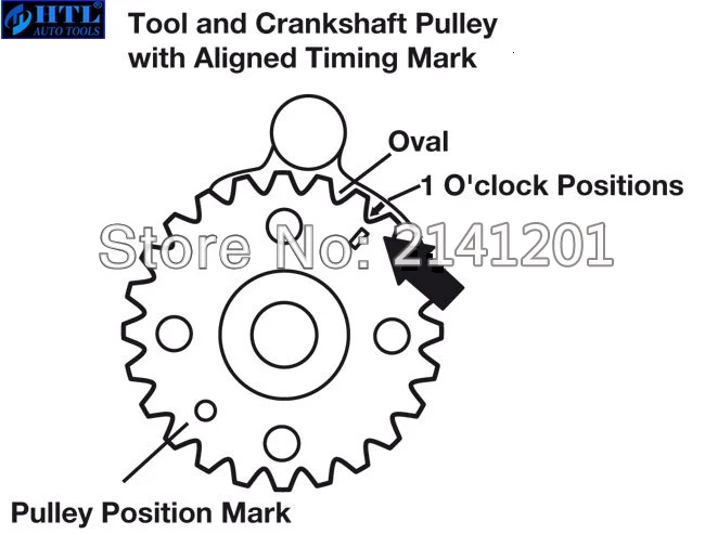 6 шт. набор инструментов для фиксации коленчатого вала двигателя VW AUDI T10050 T10100 |