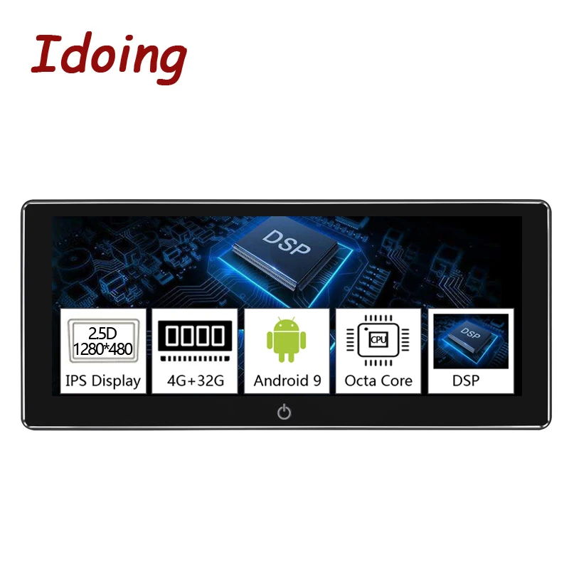 1din магнитола idoing android 10 iptx