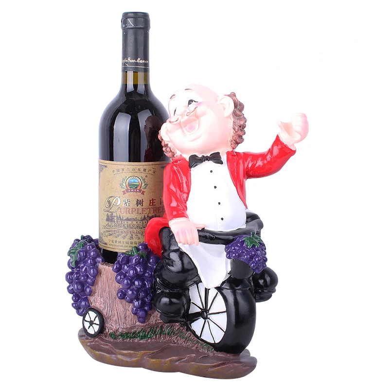 Креативная Винная стойка в европейском стиле для красного шеф-повара украшение
