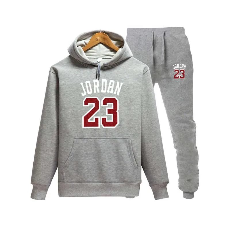 Новинка брендовая Новая мода JORDAN 23 Мужская спортивная одежда с принтом мужские толстовки пуловер хип-хоп мужской спортивный костюм толстовки Одежда - Цвет: 16