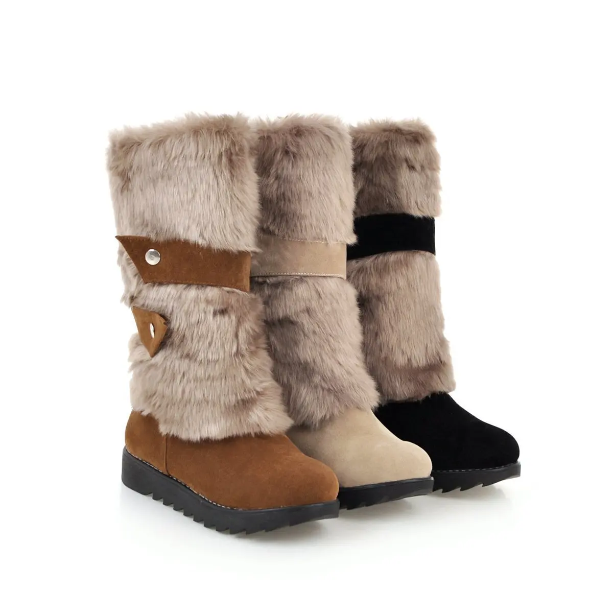 Gykaeo/Лидер продаж Теплые женские ботинки для снега Сезон осень зима 2021 Обувь