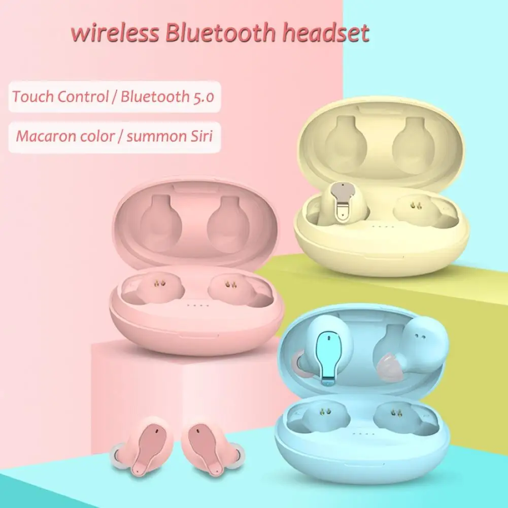 XY 5 наушники вкладыши TWS с Беспроводной Bluetooth 0 спортивные сенсорный экран стерео