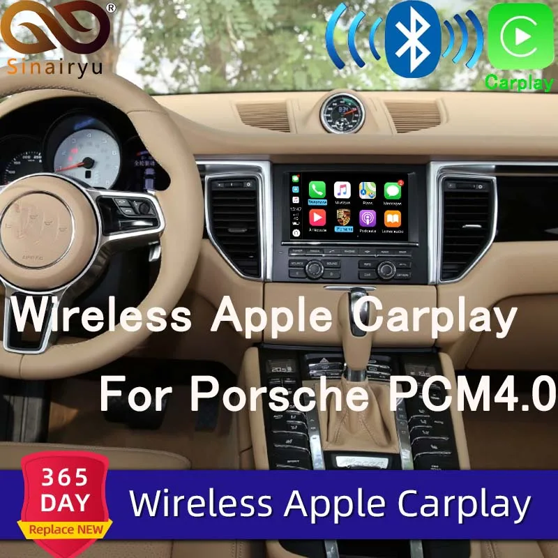 2020 Sinairyu Wifi беспроводной Carplay для Porsche PCM4.0 Android Авто/зеркалирование Apple Car Play 2007-2011 911