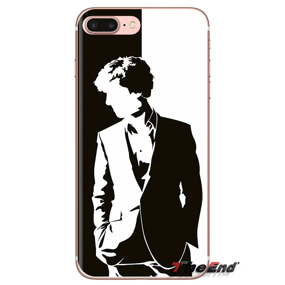 Прозрачный мягкий чехол Sherlock BBC для Huawei G7 G8 P7 P8 P9 P10 P20 P30 Lite Mini Pro P Smart Plus 2017 2018 2019 |