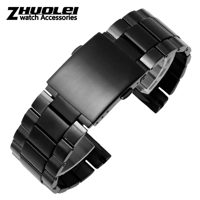 high quality strap For Diesel DZ4318 4323 4283 4309 original style stainless steel watchband male large watch case bracelet 26m