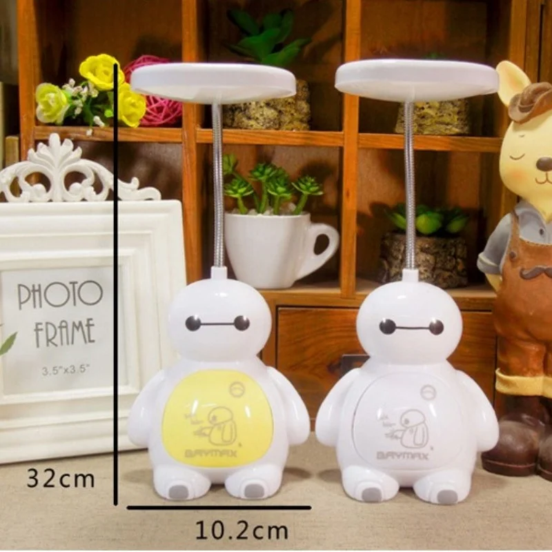 Светодиодный ночник с USB-зарядкой цветной RGB мини-мультяшный герой 6 BayMax подарок