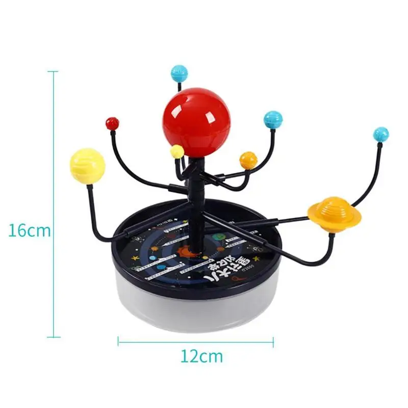 

1Set Solar System Nine Planets Model Science Kit DIY Assembly Parent-child Interaction Planetarium Toy Kids Educational Toy