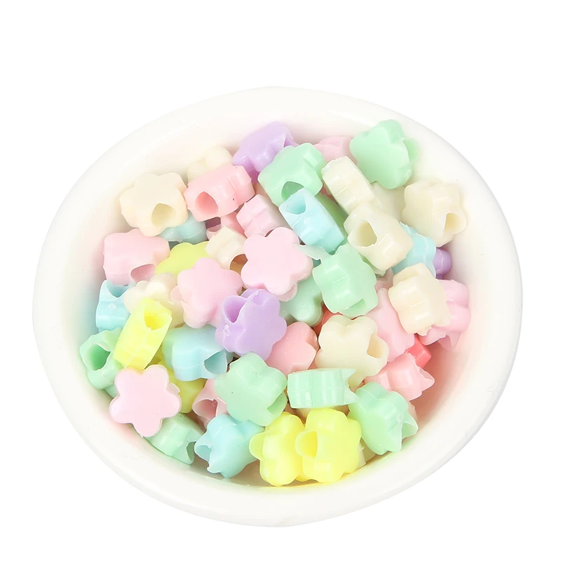 100 шт смешанные цвета трусы для девочек с рисунком сливового цветка акриловые