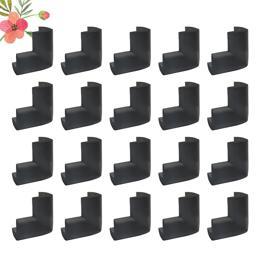 

20pcs Useful Baby Safety Guard Thickened Corner Cushions Desk Table Protector Cover for Home Bedroom (Shape)