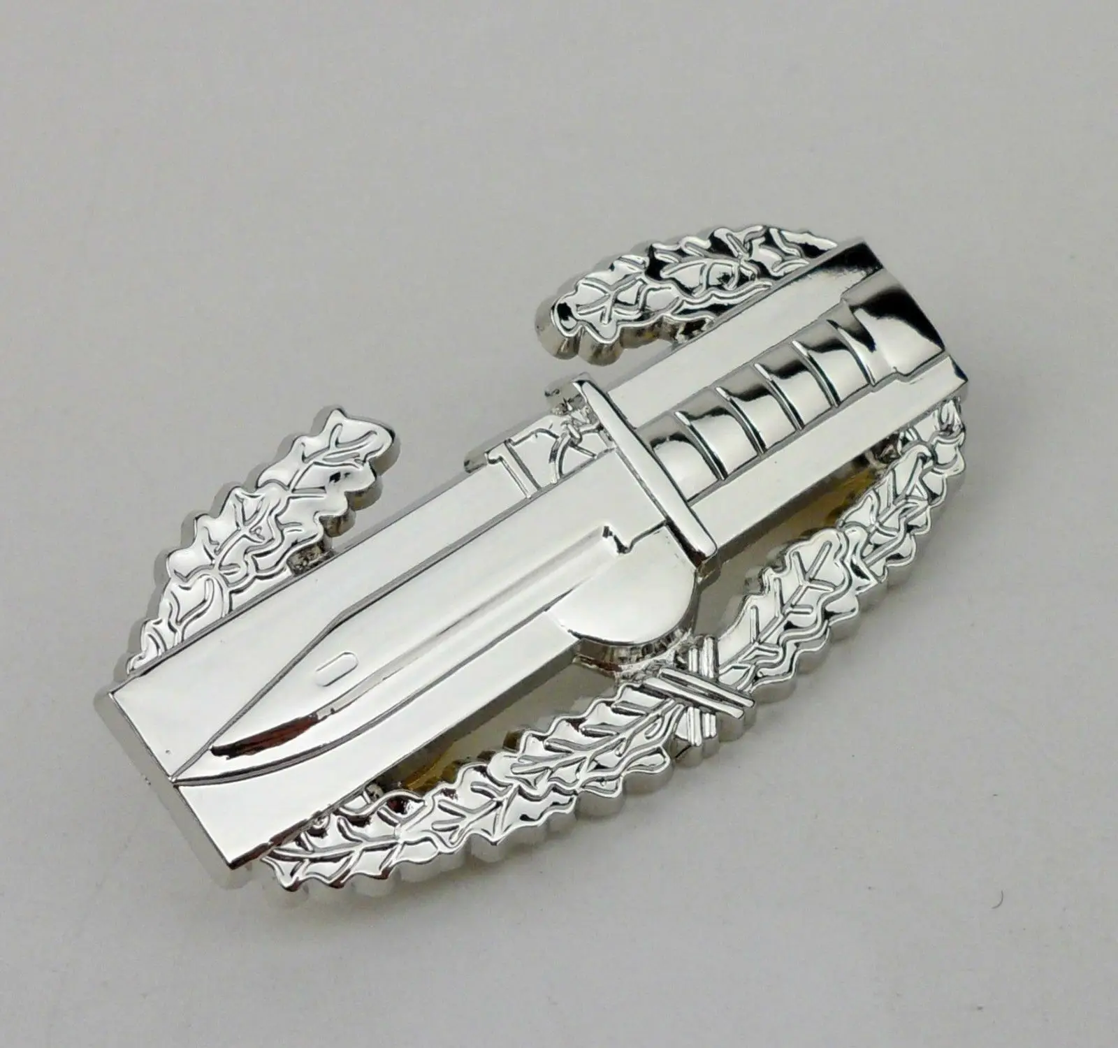 US ARMY MILITARY COMBAT ACTION METAL BADGE LAPEL UNIFORM PIN shop5605101 | Спорт и развлечения