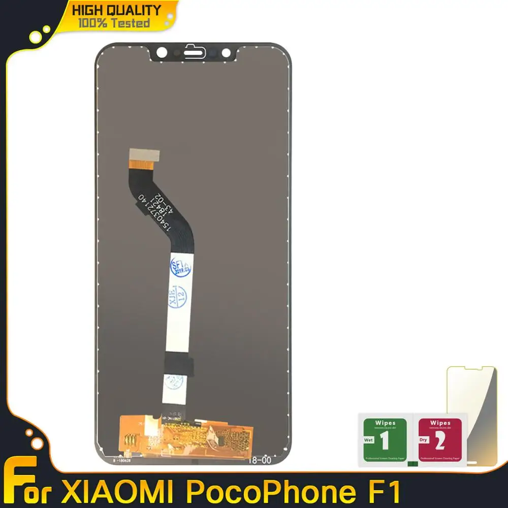 6 18 &quotдля Xiaomi Pocophone F1 ЖК дисплей сенсорный экран дигитайзер сборка для Mi Poco (10