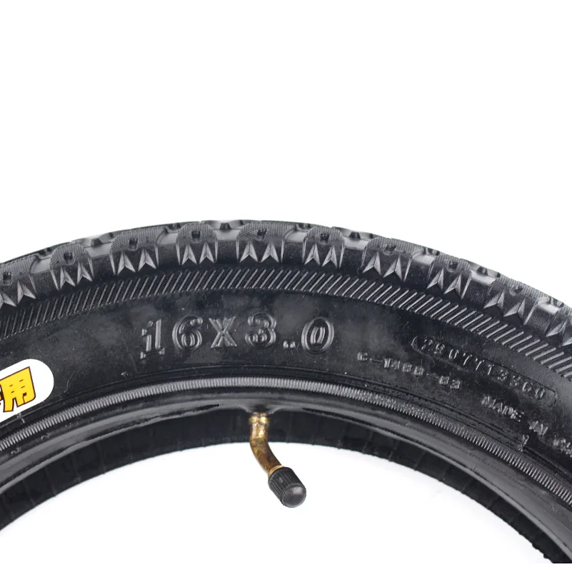 

Size 16x3.0 electric bicycle tire inner tube 16 '' wheel tyre fits Many Gas Electric Scooters and Tricycle car electric car