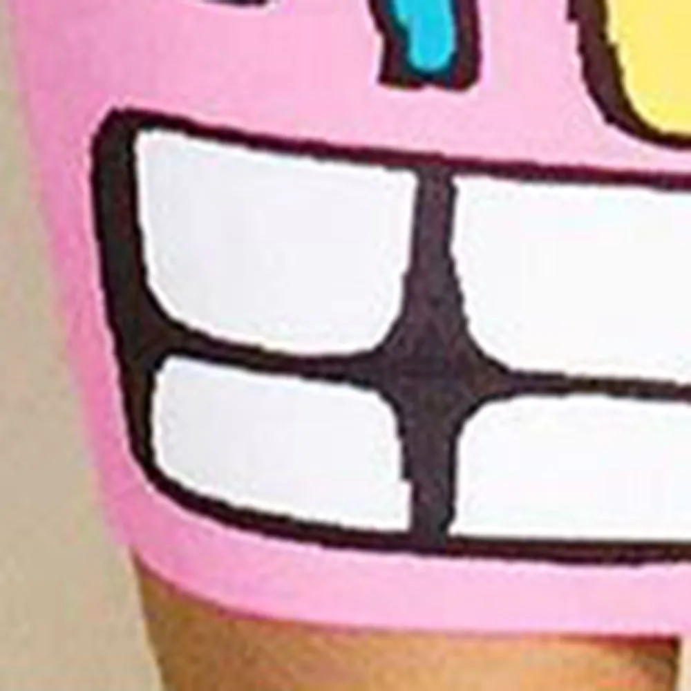 Женский комплект из двух предметов с мультяшным принтом сексуальные короткие