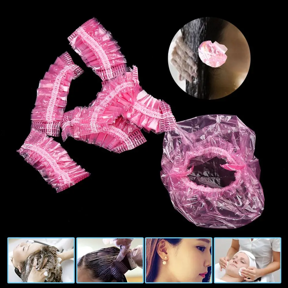 

Transparent Waterproof Hair Dyeing Tool Cleaning Disposable Ear Cover Bath Shower Ear Protector Caps One-off Earmuffs