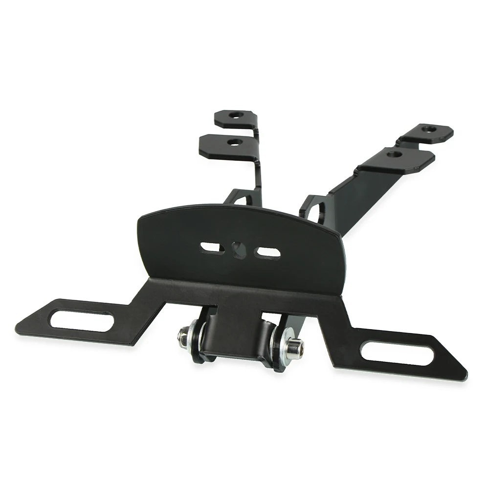 For Yamaha Tmax 530 TMAX530 T-MAX530 2017 2018 Aluminum Motorcycle License Number Plate Frame Led Indicator Light Holder Bracket |