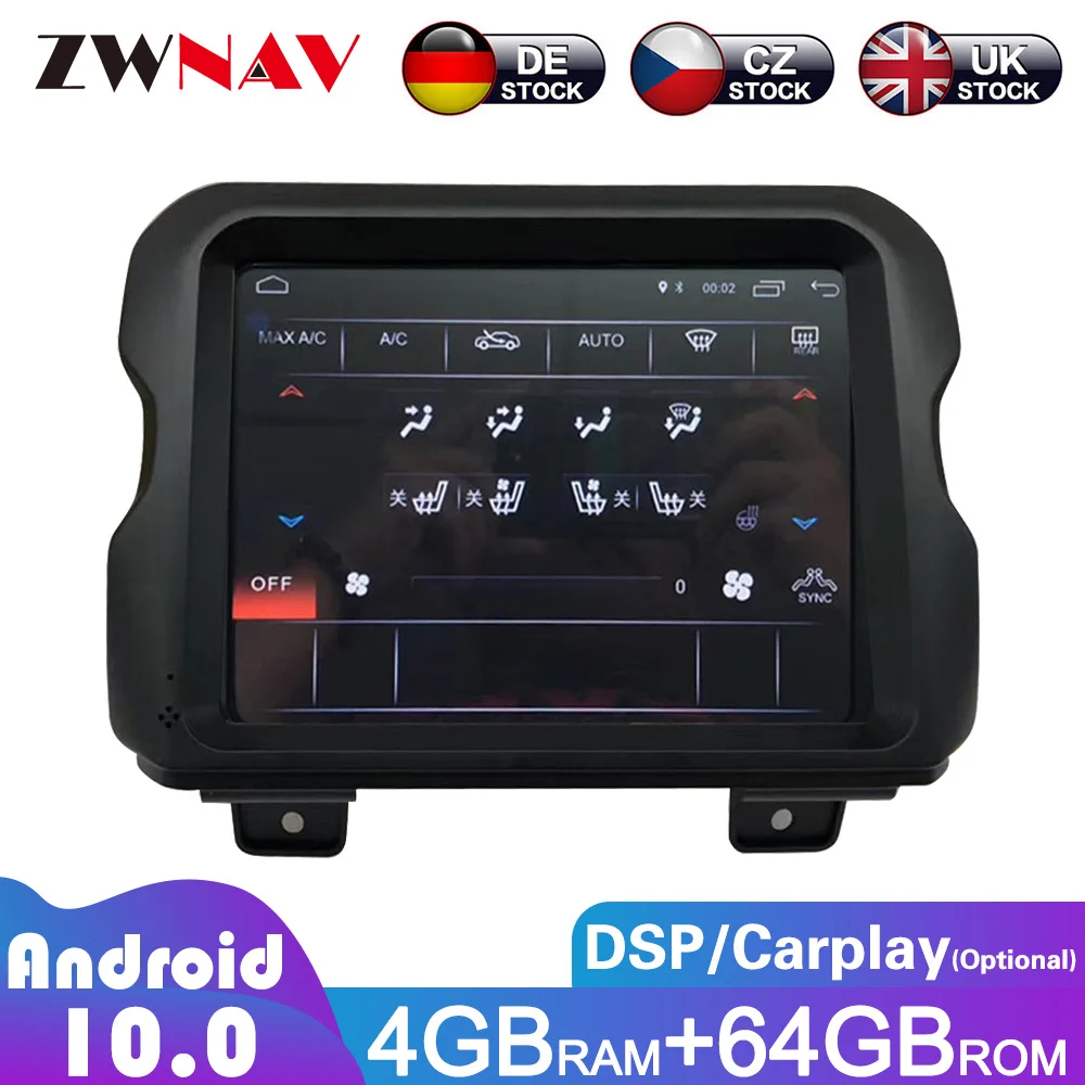

Android 10 128G For Jeep Wrangler 2018 2019 2020 Car Multimedia Player GPS Navigation Auto Radio Recorder Stereo Head unit Audio