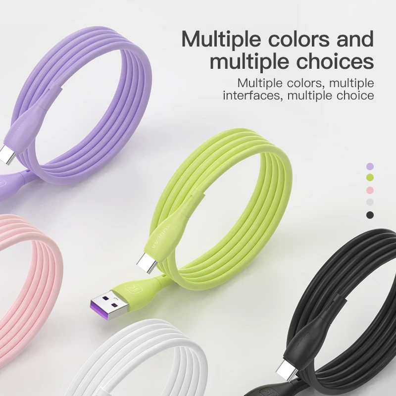 Кабель KUULAA Type C из жидкого силикона кабель для Samsung S10 S9 QC 3 0 быстрой зарядки Huawei Xiaomi