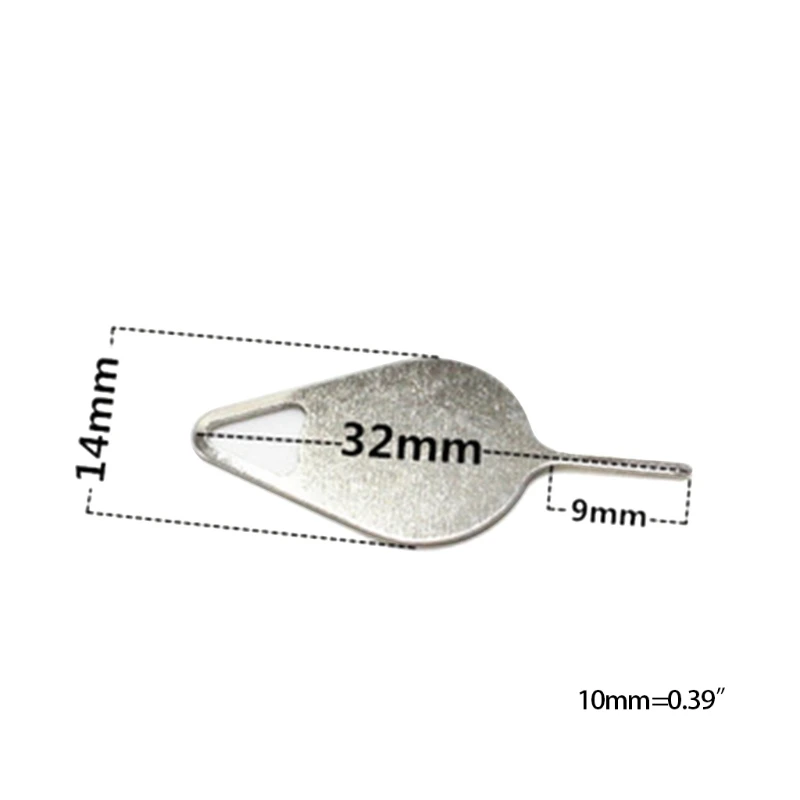 

10Pieces Heart Shape Card Pin Eject Pin Key Sim Card Opening Removal Tool Compatible with Most Smartphone