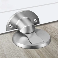 strong magnetic door stopper holder 304 stainless invisible door stop suction for furniture hardware slides