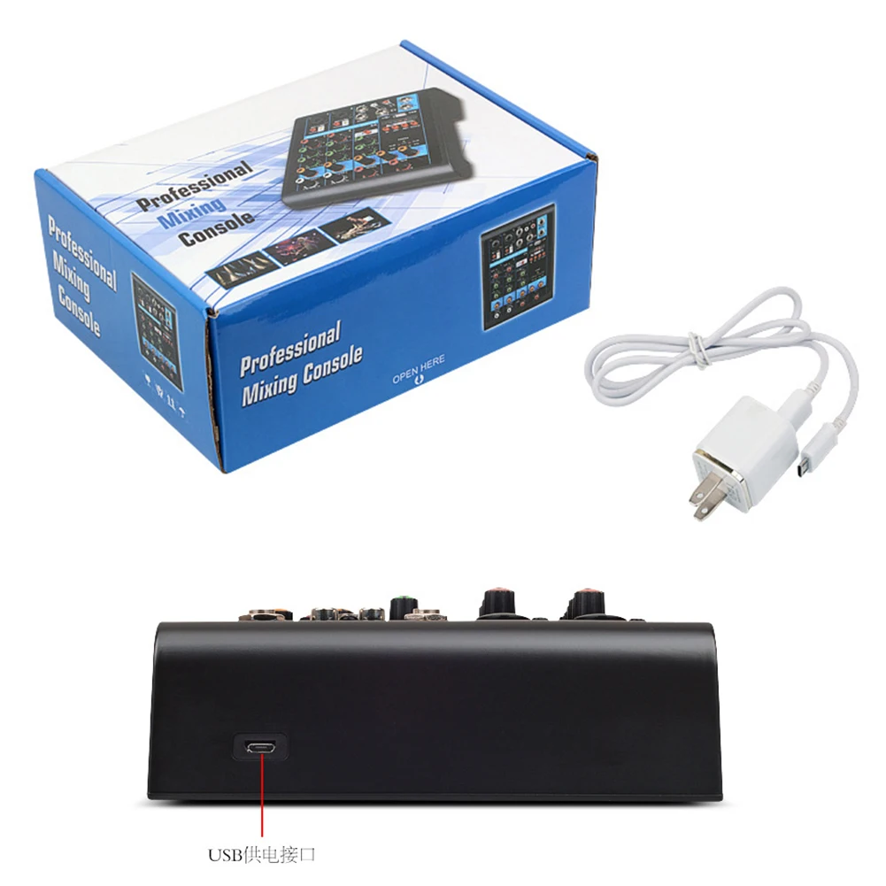 Мини Миксер для караоке KTV вечерние портативные мини миксеры с Bluetooth студии 4