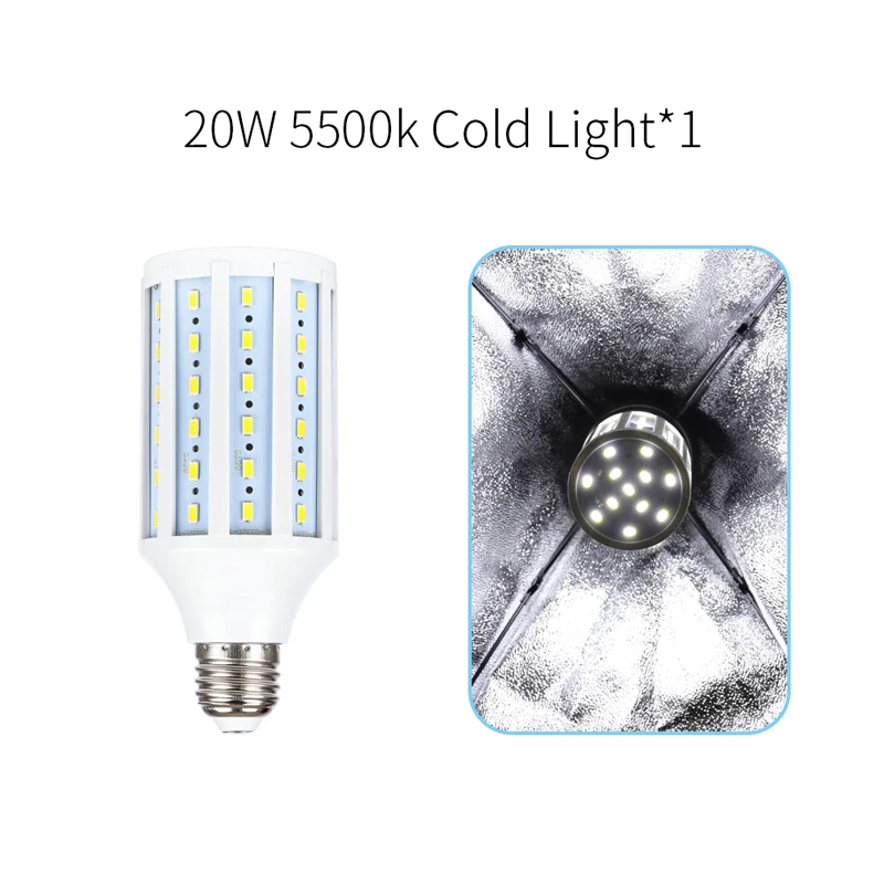 Аксессуары для фотостудий постоянного тока 20 W светодиодные лампы E27 110 V-220 V светодиодный свет светодиодный кукурузная лампа фотовспышки
