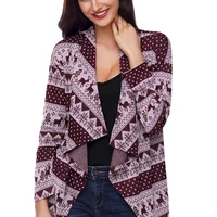 women cardigan open stitch jacket spring autumn long sleeved casual knitted sweater lady coverup loose all match cardigans tops
