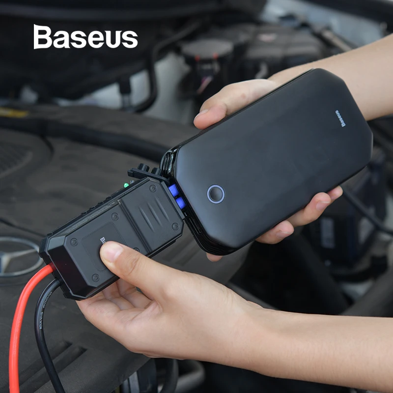 Baseus 8000 мАч автомобильный стартер аккумулятор Power Bank Высокая емкость пусковой