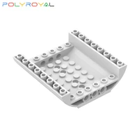 building blocks technicalal parts 8x8x2 inverted double aircraft cabin arc 1 pcs moc educational toy for children 54091