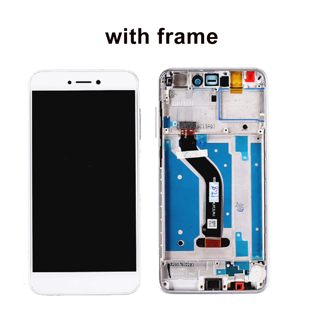 100% тестирование 5 0 ''ЖК дисплей для Huawei P8 Lite ЖК-дисплей с сенсорным экраном в