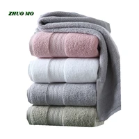 large 15080cm bath towel set 100 pakistan cotton super absorbent terry face towel cover for adults shower bathroom towels gift