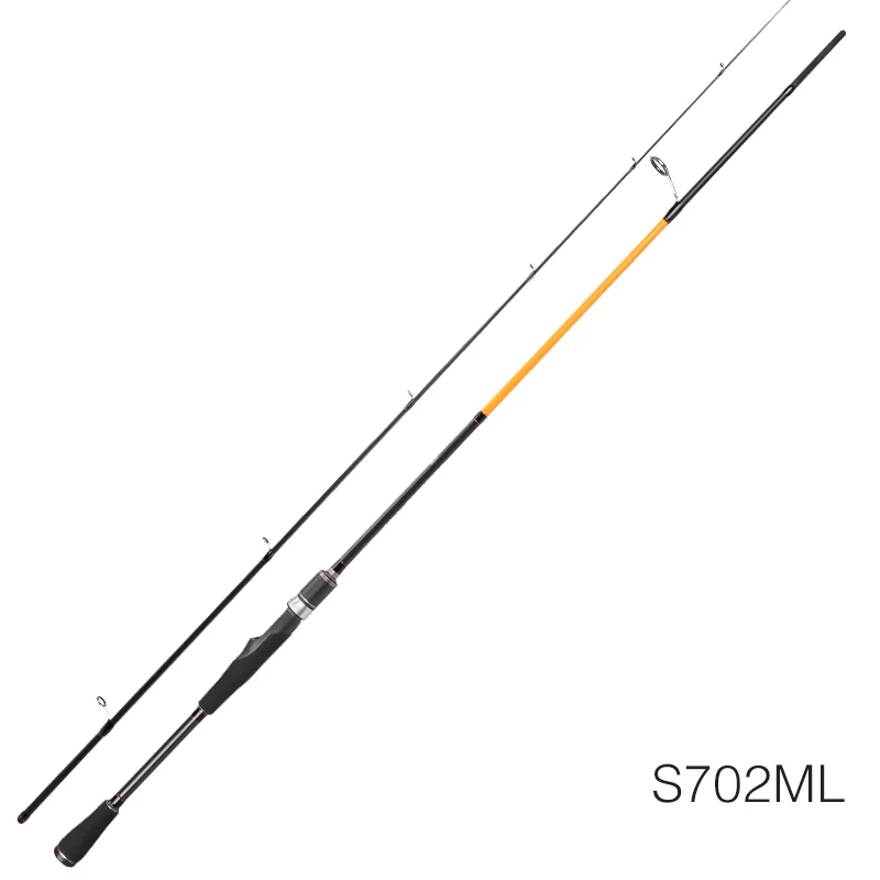 TSURINOYA PIONEER Спиннинг/Литье удочка углеродная 2,1 м/мл Мощность 2 секции приманка стержень Eva ручка FUJI направляющее кольцо стержень - Цвет: 702MLS