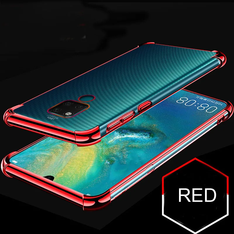 Синий цвет для huawei mate 20X5G Чехол подушки безопасности буфера полная защита чехол для huawei mate 20 X TPU задняя крышка mate 20x