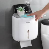double layer toilet paper holder waterproof multifunction tissue box wall mount roll paper rack toilet roll dispenser portable