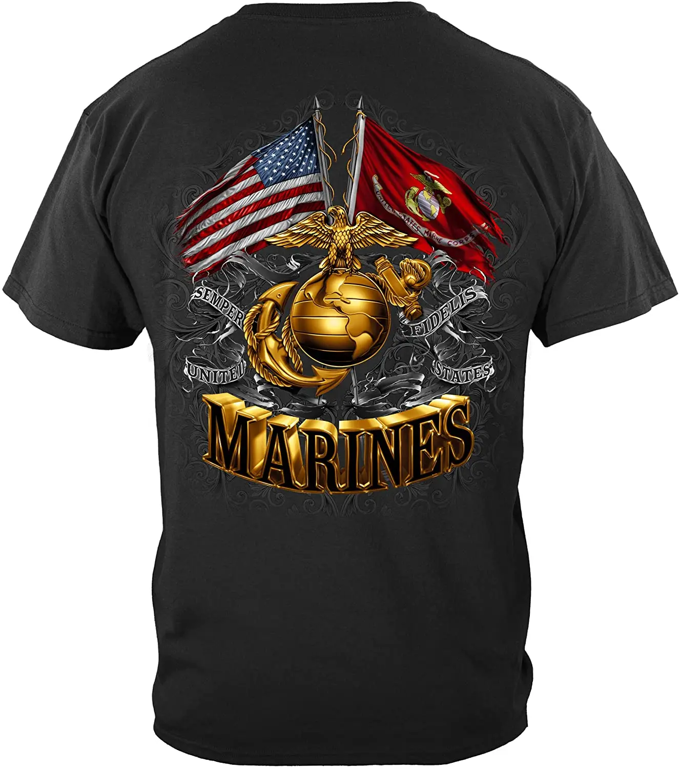 

Marine Corps T-Shirt First in Last Out Marine Corps T-Shirt AL232
