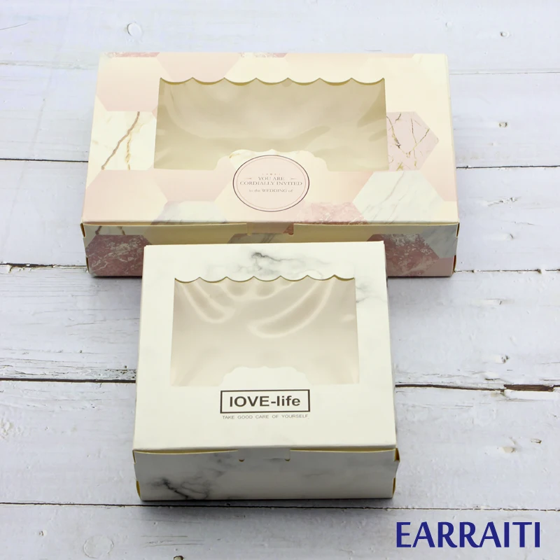 

Коробка Подарочная мраморная с розовым камнем, 50 шт.