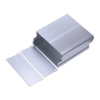 aluminum alloy profile shell silver enclosure case lightning arrester shell power supply box 40x97x100mm