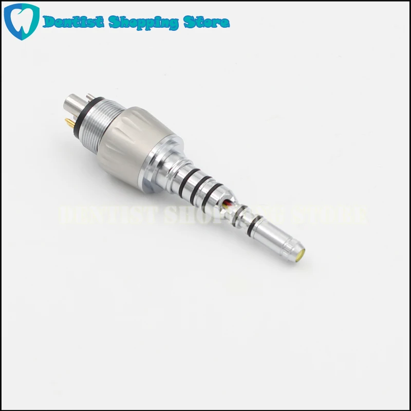 promotiton 6 hole fiber optic dental air turbine quick coupling compatible with kavo mutiflex free global shipping