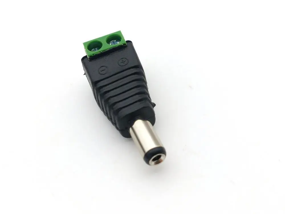 Разъем питания постоянного тока 100 мм x 5 2 1 Штекерный/гнездовой адаптер шт. -