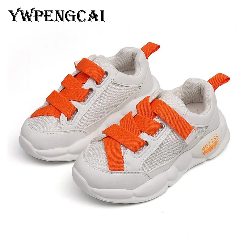 YWPENGCAI 2020 Осенняя детская обувь кроссовки для девочек белая мягкие удобные