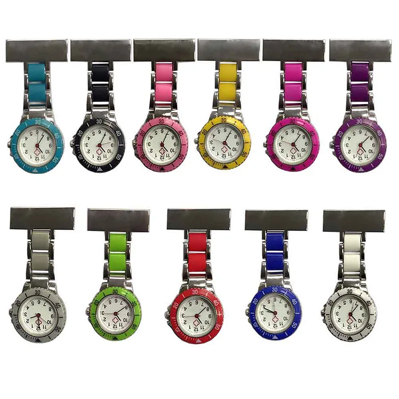

Nurse Pocket Watches Arabic Numerals Quartz Brooch Watch Doctor Nurse Hanging Pocket Watches XRQ88