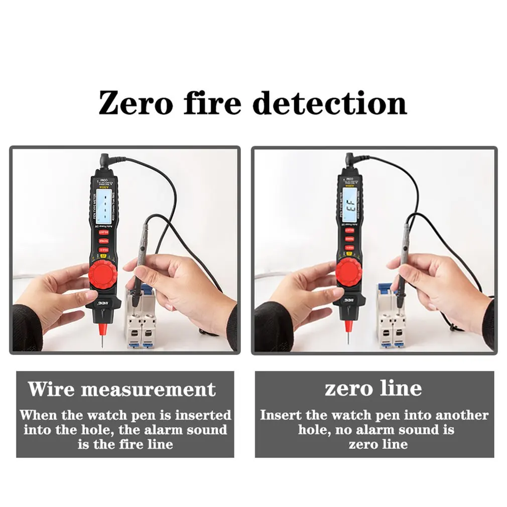 

A3004 Digital Multimeter Pen 4000 Counts AC/DC Current Meter Electric Handheld Tester Voltage Resistance Profesional Tools