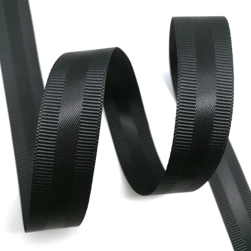 

(10 Yards) 9mm 16mm 25mm 38mm BLACK Grosgrain Edge Satin Ribbon Tapes 100% Polyester Bows Making Apparel Sewing Fabric Crafts