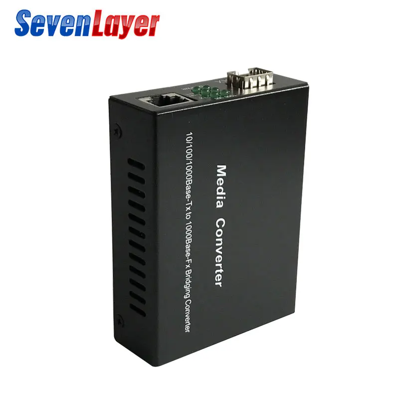 1 ГБ SFP волоконно оптический медиаконвертер RJ45 1000 Мбит/с волоконный коммутатор с