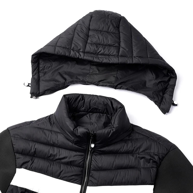 Men's Down Jacket White Goose Down Men And Women Clothing 2021 Winter Down Jacket Warm Hooded Coat Jacket Coats