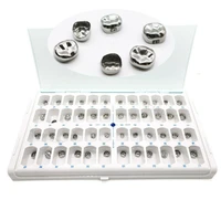 2 box dental molar crown stainless primary crowns protect kids 1st 2nd 48pcsbox