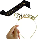 Просто разведенная пояс Короны Тиара повязка Тонкие Туфли женские вечерние свадебные украшения поставки Прощай для вечеринок, реквизит для фото забавный подарок