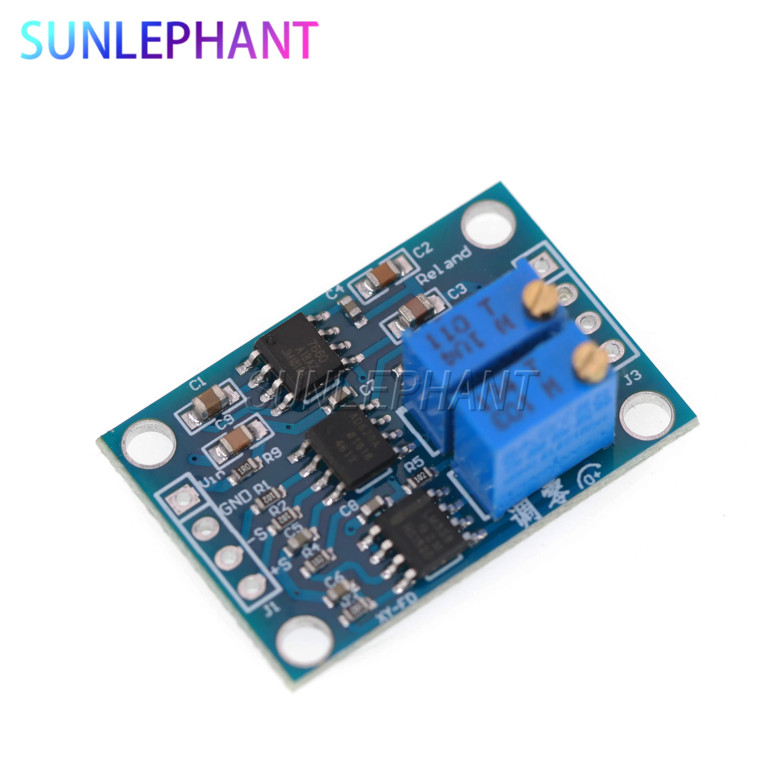 

5 шт./лот AD620 Регулируемый усилитель сигнала передатчик AD620 милливольт/Малый измеритель сигнала усилитель 4,8